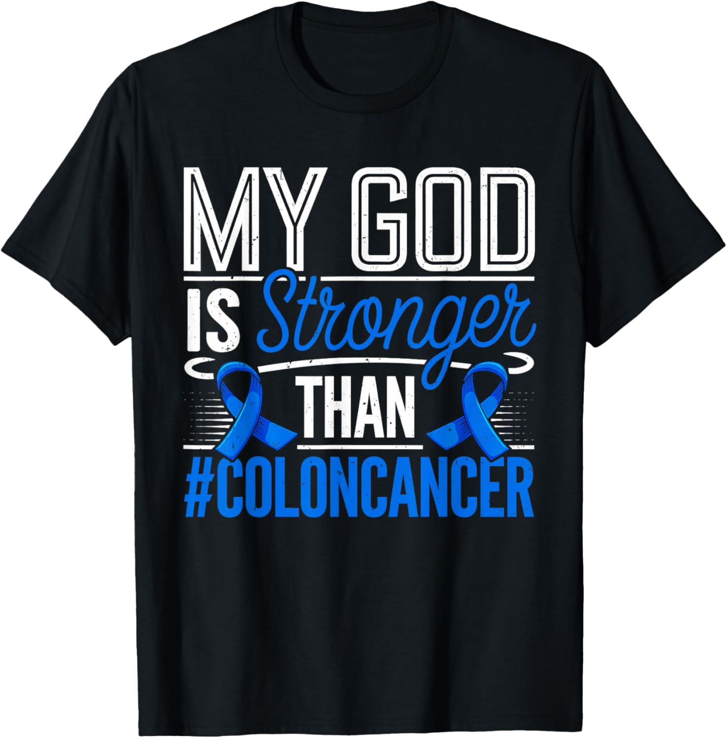 Funny Colon Cancer Awareness T-Shirt for Supportive and Stylish Advocacy - 16