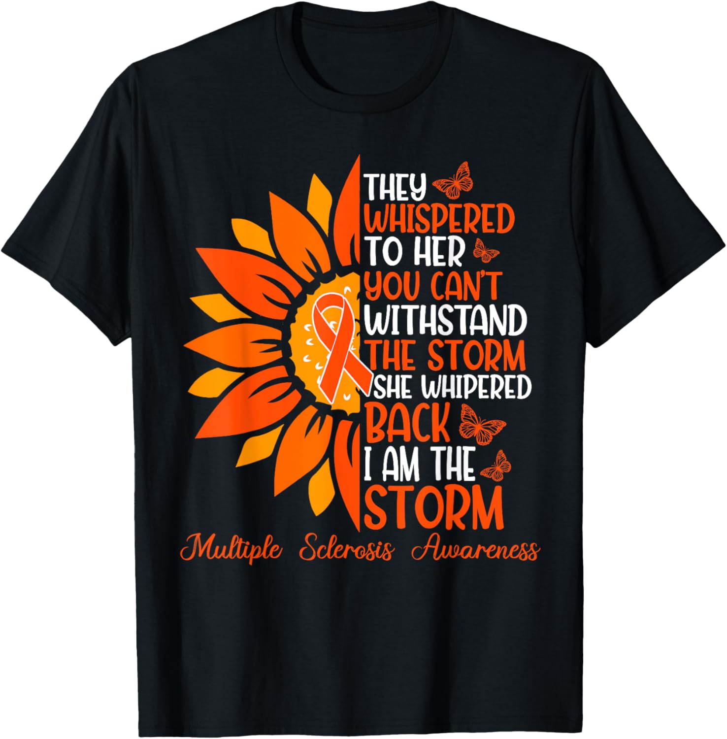 Inspiring MS Awareness T-Shirt for Motivation and Support - 11