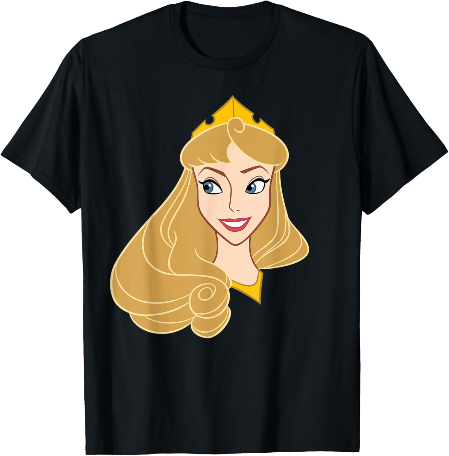 Disney Sleeping Beauty Princess Aurora Big Face Costume T-Shirt for Kids - 6