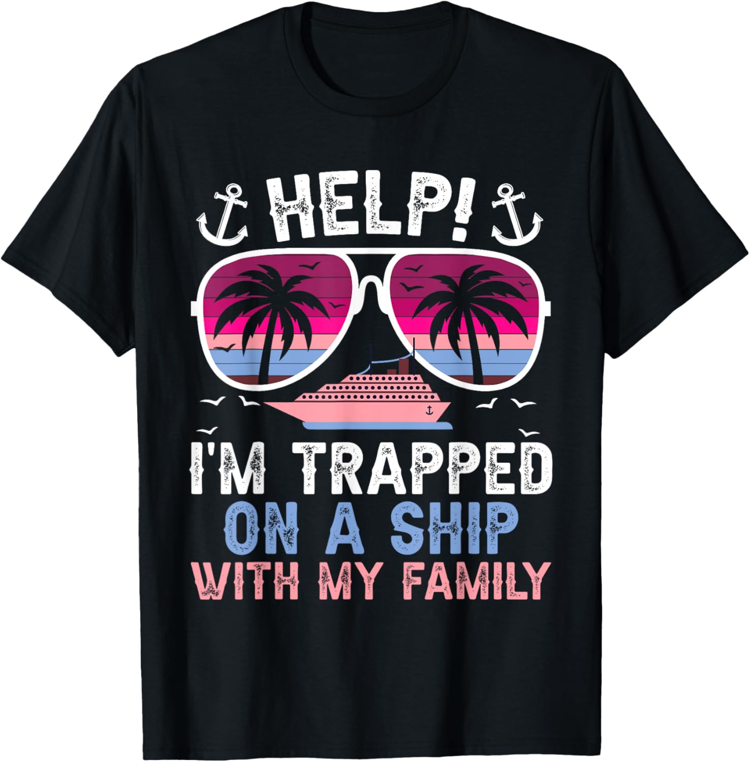Family Matching Trip T-Shirt for Cruise Adventures - Fun Design! - 17