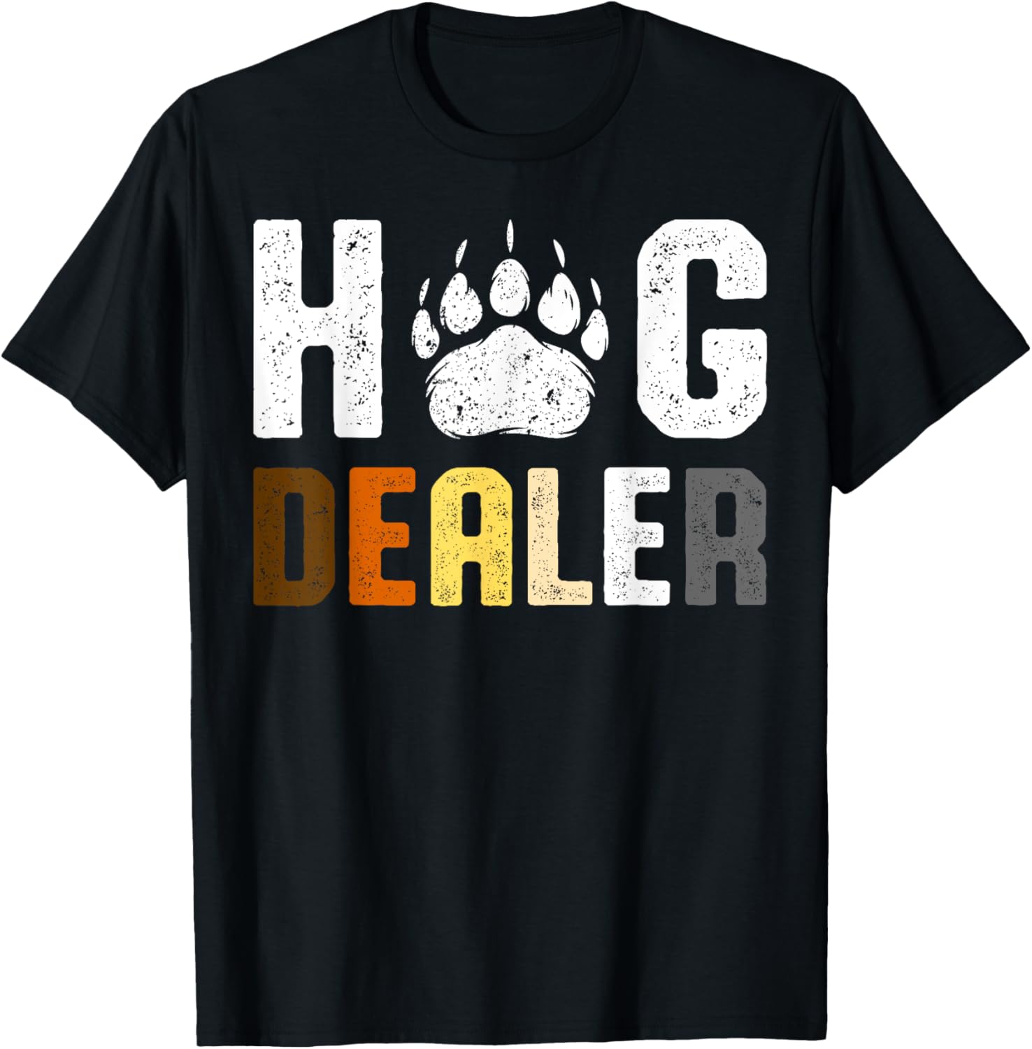 Funny Retro Gay Bear Pride Hug Dealer T-Shirt for LGBTQ+ Enthusiasts - 8