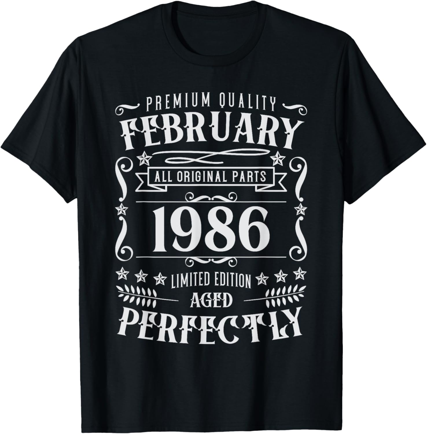 39th Birthday Legends Born in February 1986 T-Shirt for Celebrations - 3