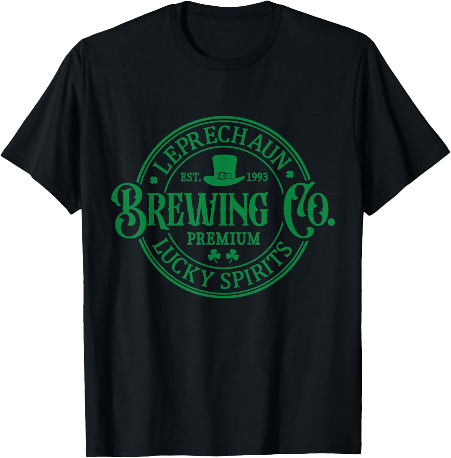Leprechaun Brewing Co St. Patrick's Day T-Shirt for Festive Fun - 29
