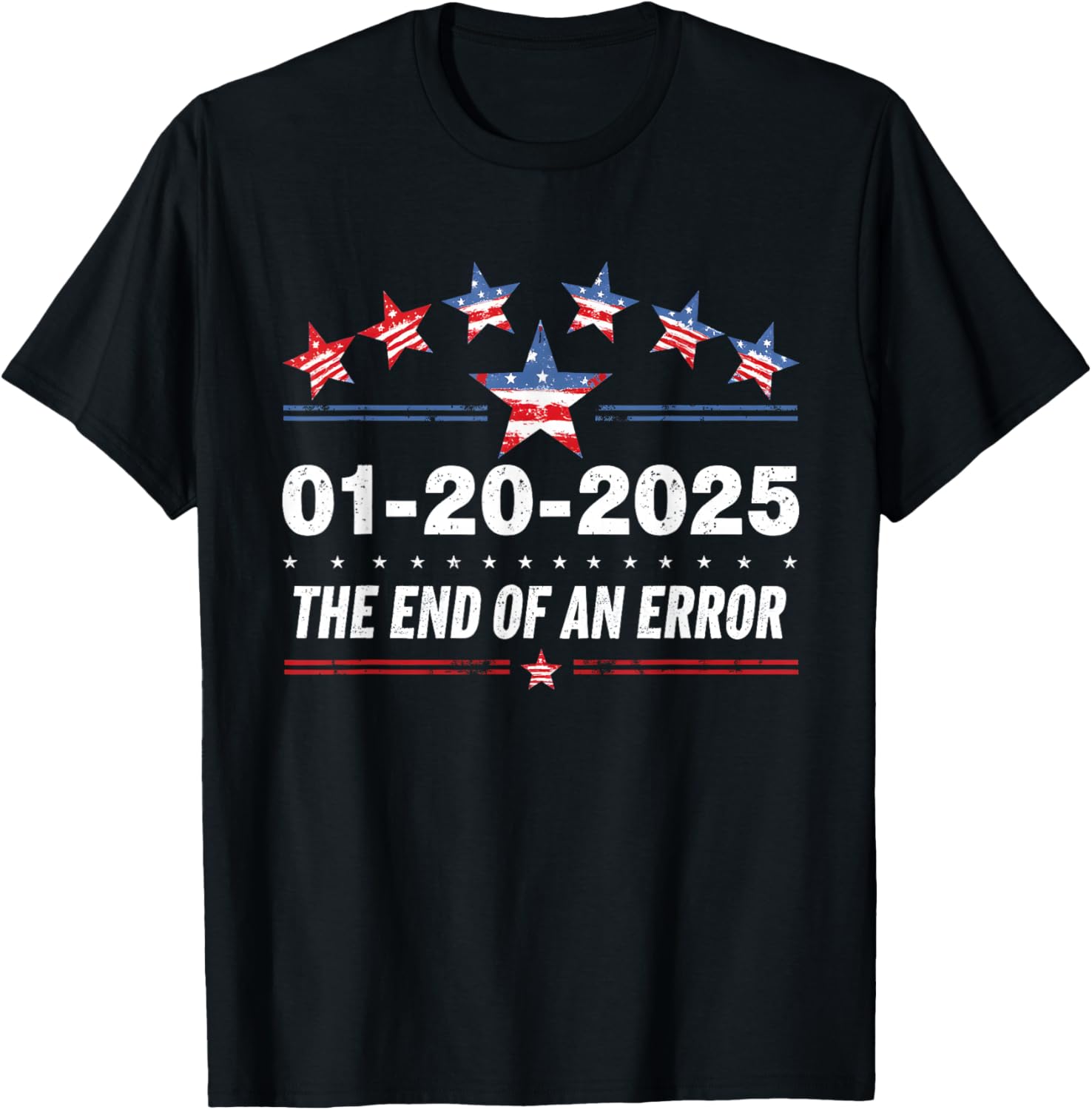 Patriotic Change 2025 Graphic Tee for Adults - Classic Fit, Crew Neck - 3