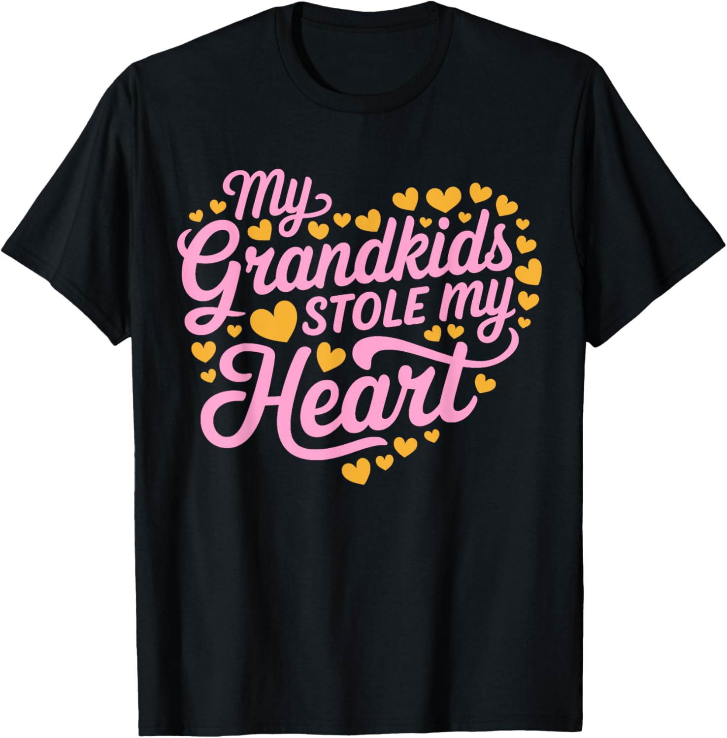 My Grandkids Stole My Heart T-Shirt for Grandma and Nana Lovers - 18