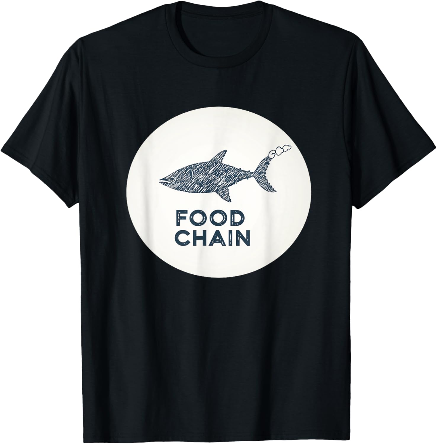 Fun Food Chain T-Shirt with Colorful Fish Costume for Kids - 21