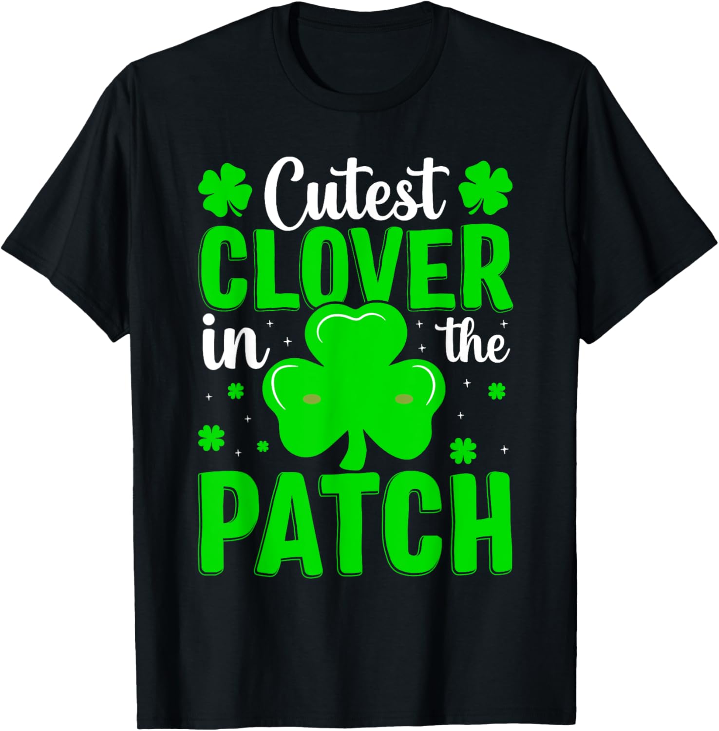 Cute Clover Toddler Girl St Patricks Day T-Shirt for Little Shamrock Lovers - 18
