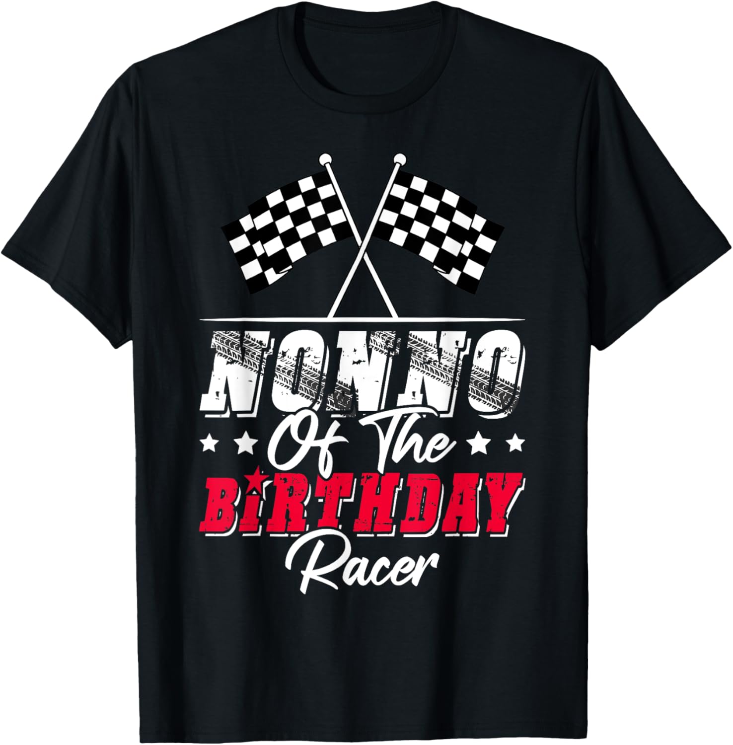 Race Car Nonno Birthday Racer T-Shirt for Racing Family Fun - 1