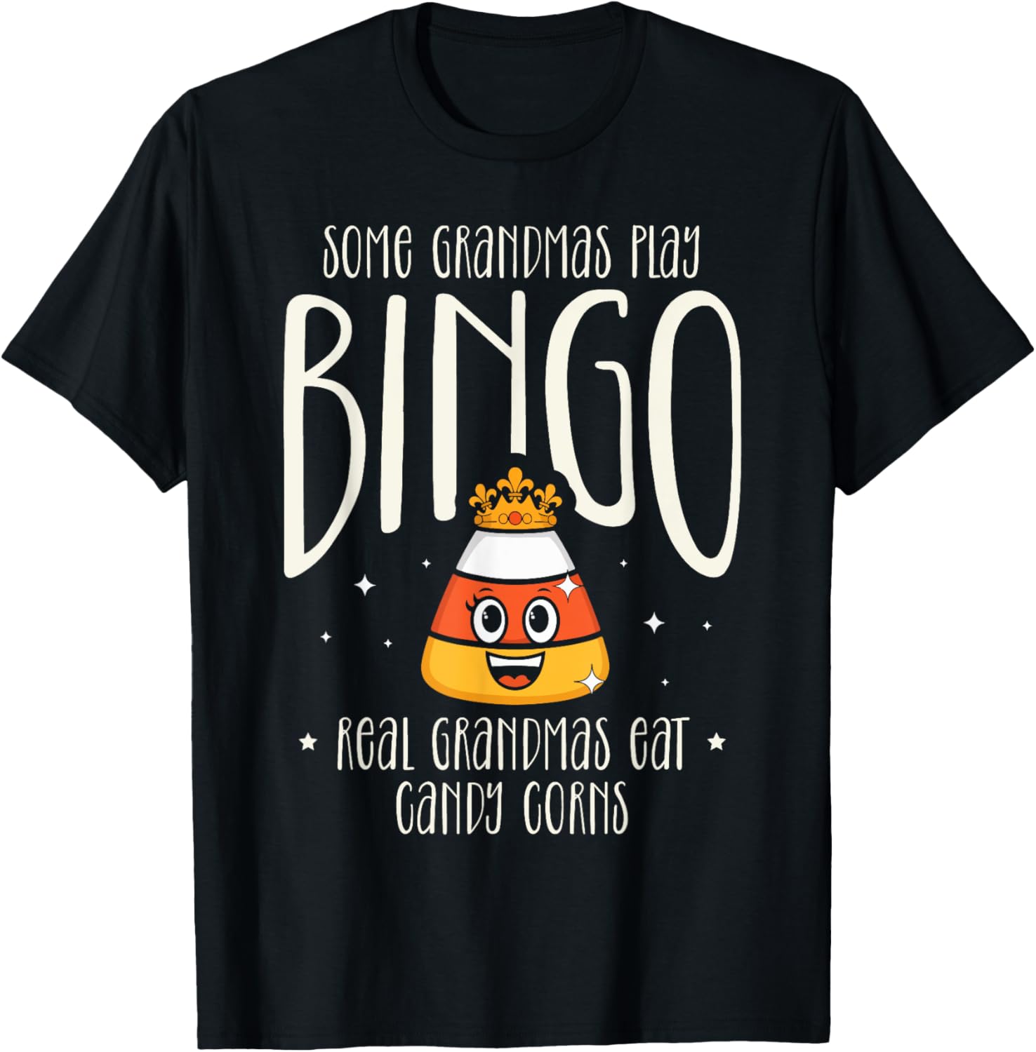 Funny Grandma Bingo T-Shirt for Candy Corn Lovers - Perfect Gift Idea - 5