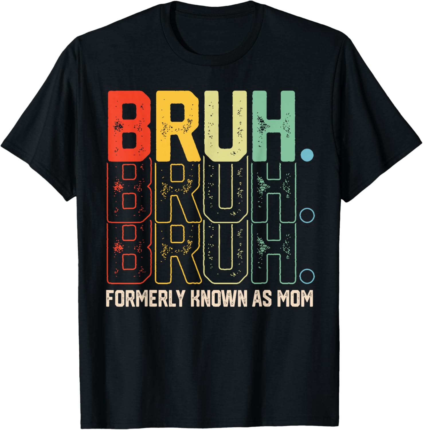 Funny Bruh Formerly Known As Mom T-Shirt for Mother's Day Gift - 13