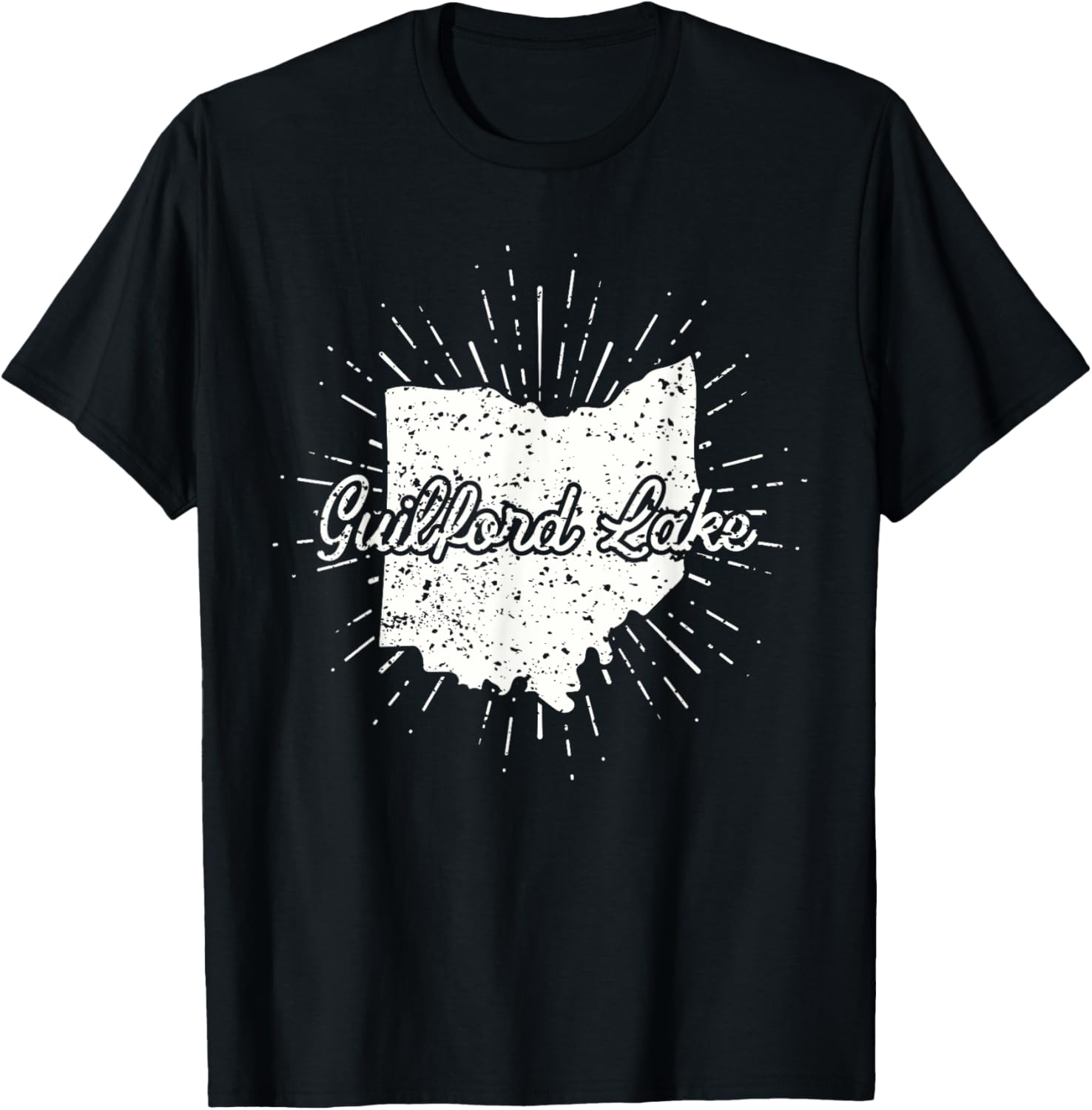 Guilford Lake Ohio T-Shirt for Comfortable Style and Outdoor Adventures - 16