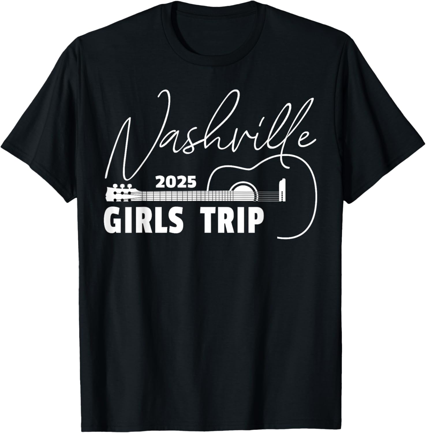 Nashville Girls Trip T-Shirt for Besties with Weekend Vibes and Boots - 6