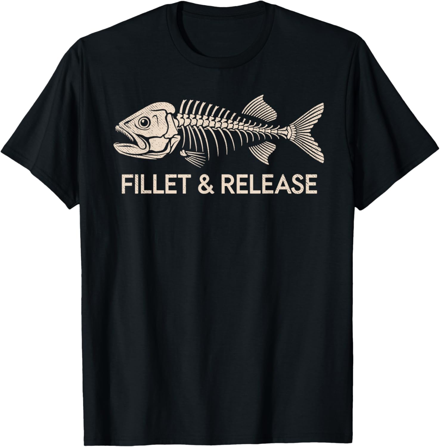 Funny Fishing T-Shirt for Anglers - Fillet and Release Humor Tee - 22