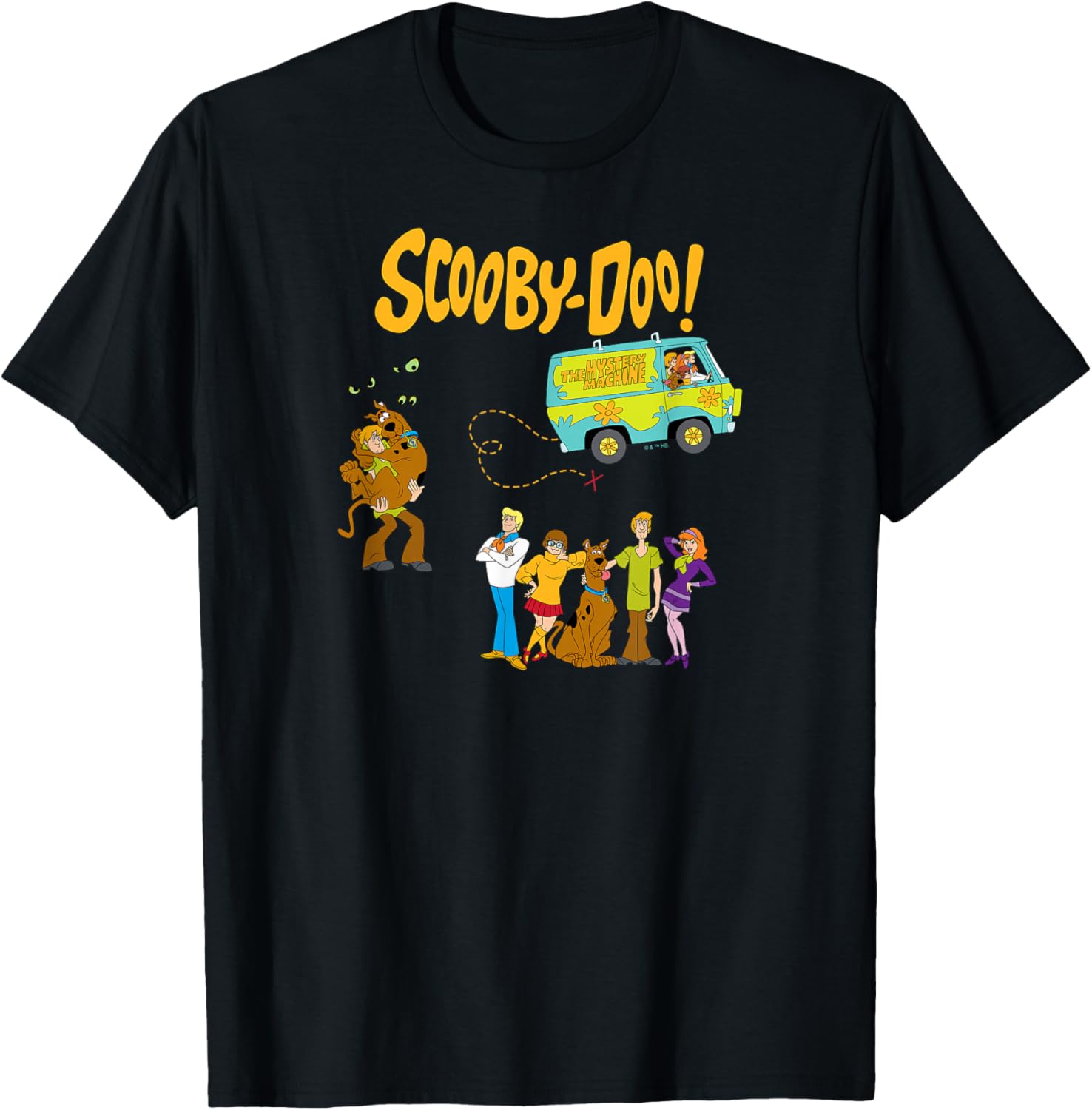Scooby Doo Gang T-Shirt for Fans of Mystery and Adventure – Fun Apparel - 11