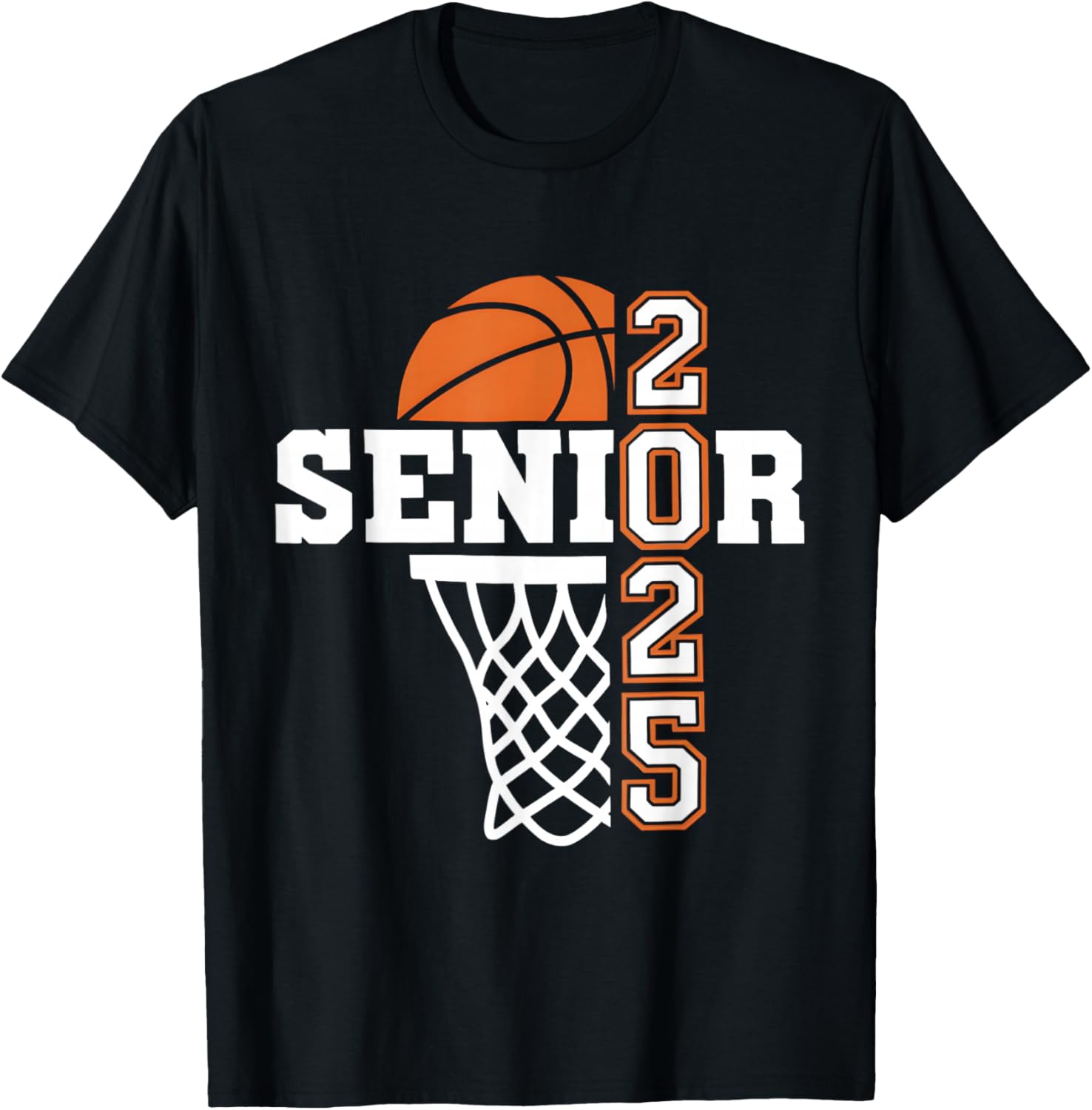 Senior Class of 2025 Basketball T-Shirt for Boys Team Spirit Apparel - 16