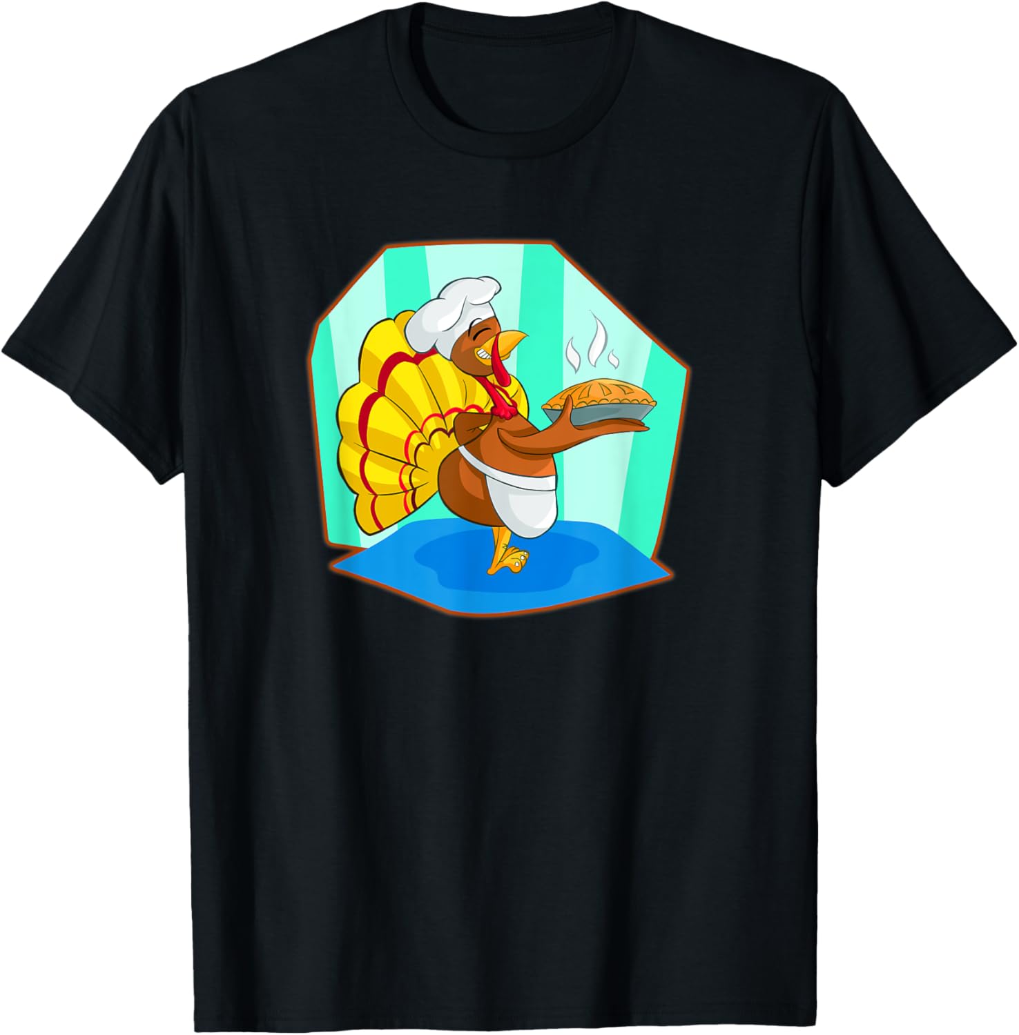 Cute Tom Turkey Thanksgiving T-Shirt for Festive Holiday Celebrations - 23