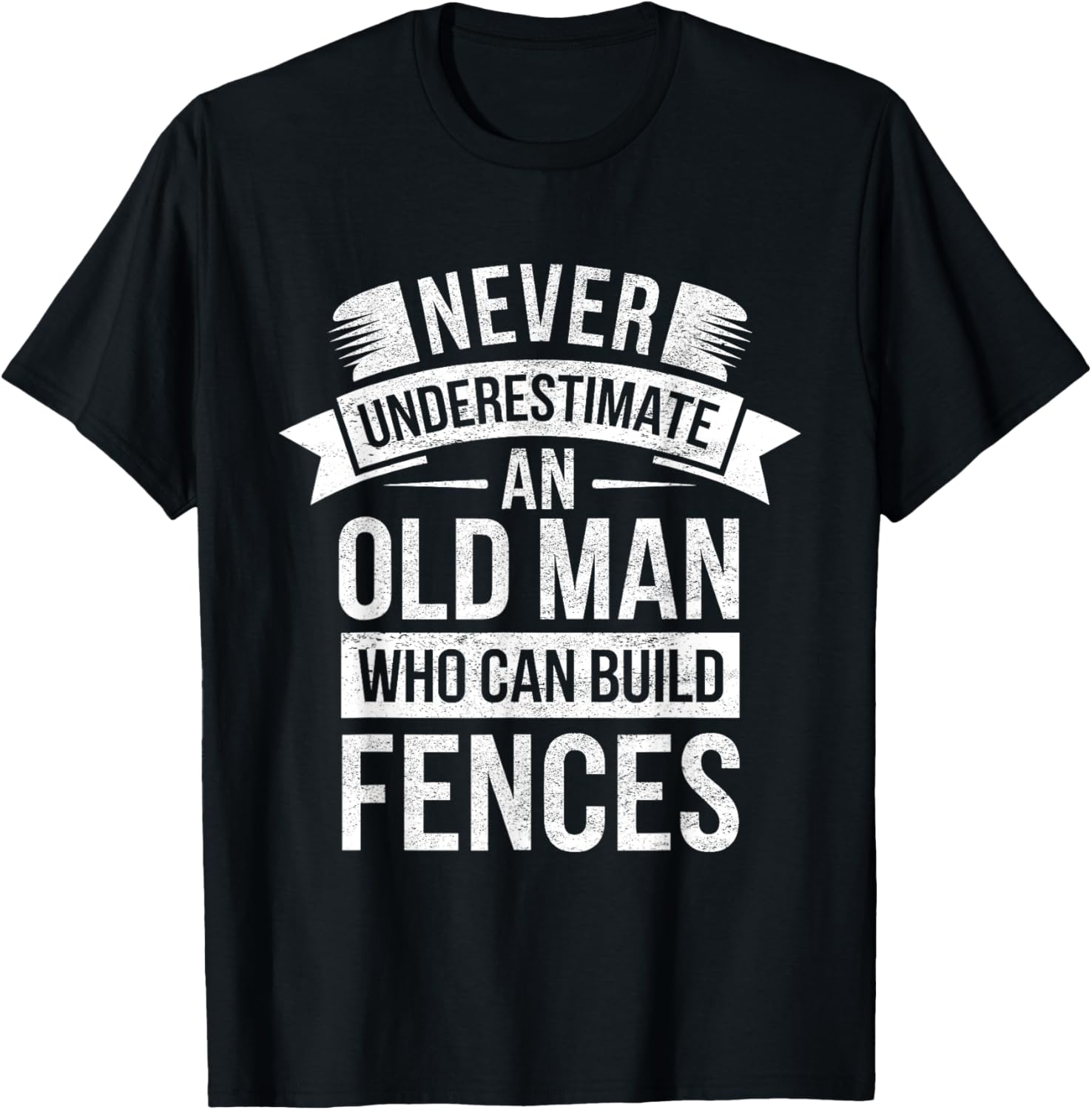 Durable Fence Installer T-Shirt for Builders and Erectors - Comfortable Wear - 1