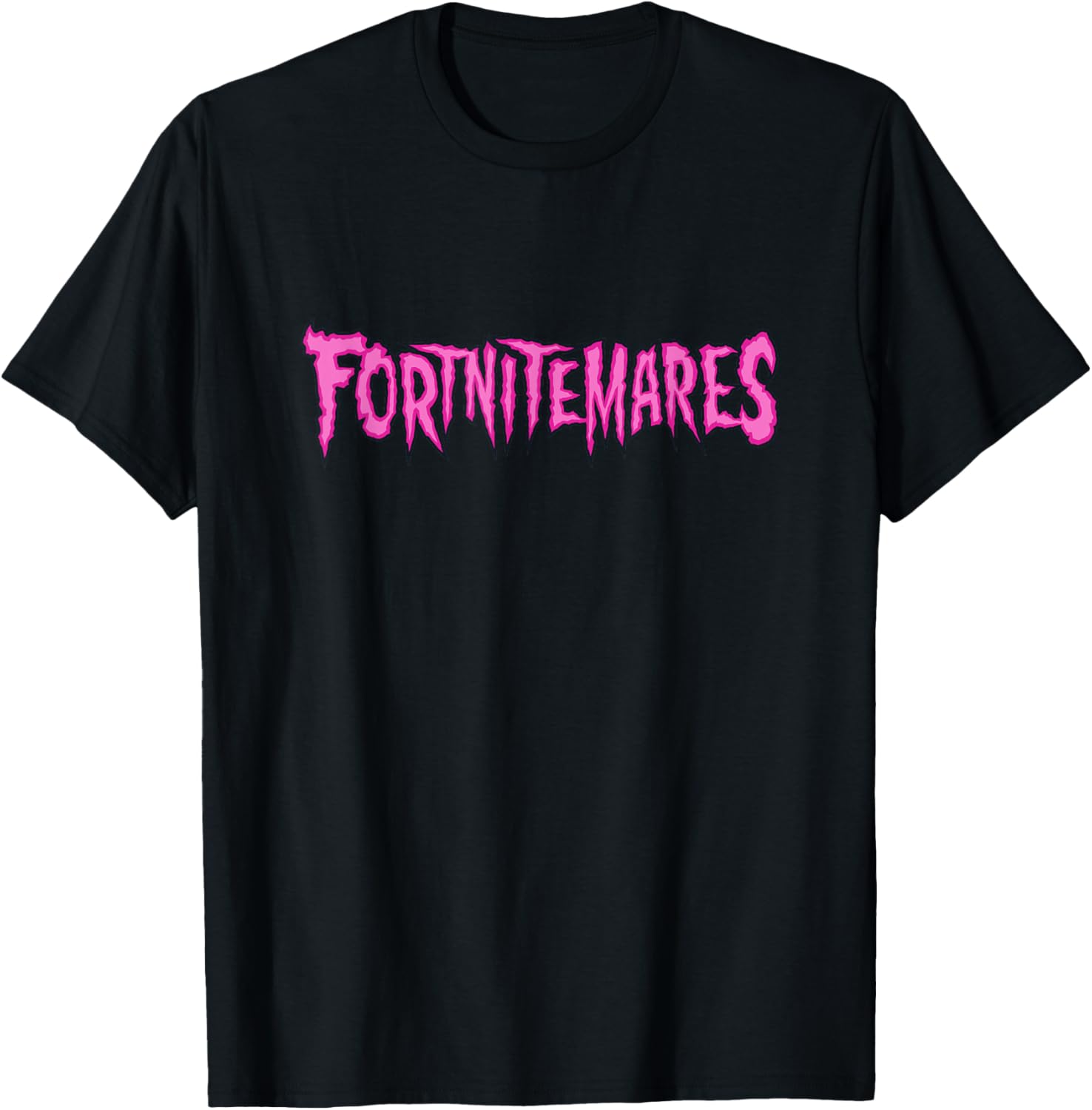 Fortnite Halloween Fortnitemares Creepy Horror Movie Logo T-Shirt - 15