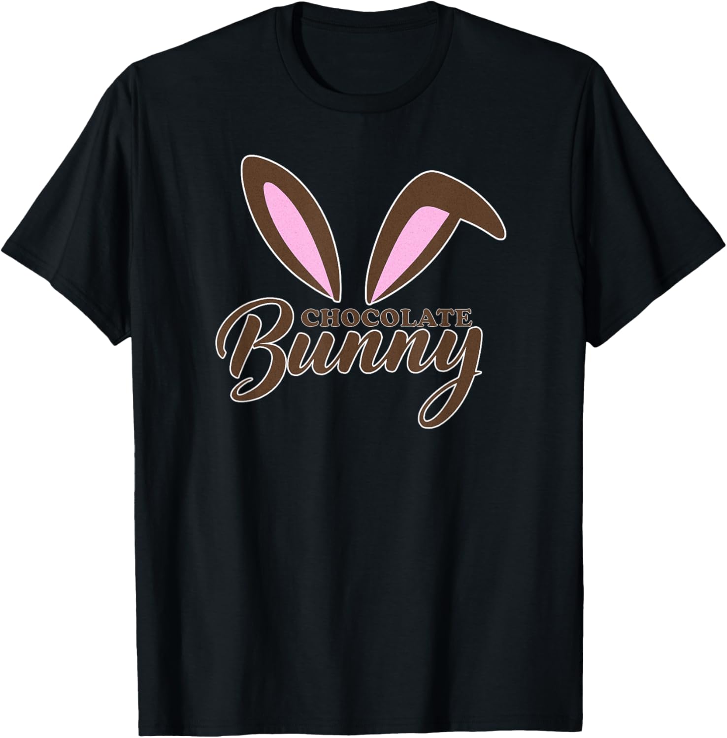 Cute Chocolate Bunny Easter Outfit T-Shirt for Kids and Adults - 25