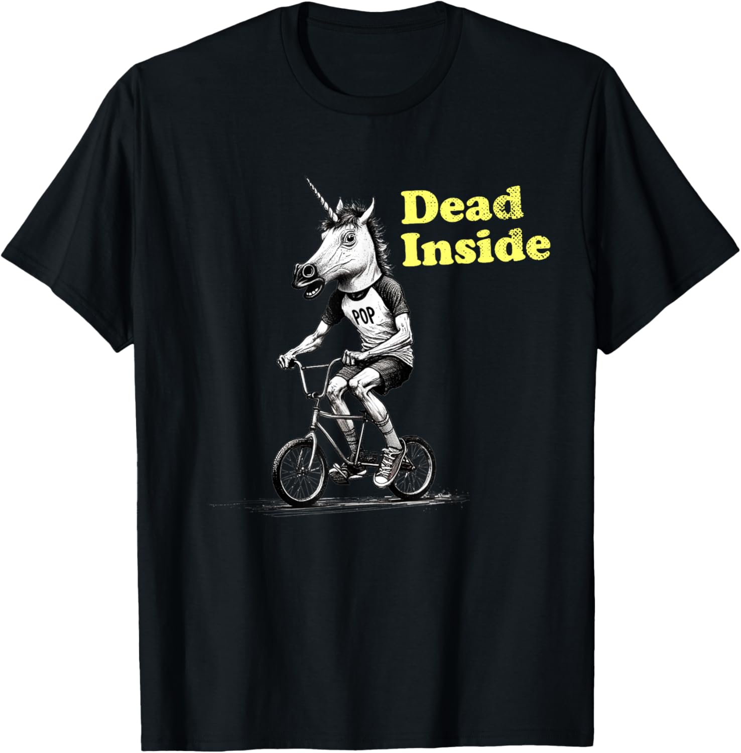 Funny I'm Dead Inside T-Shirt for Sarcastic Humor Fans - Perfect Gift - 16
