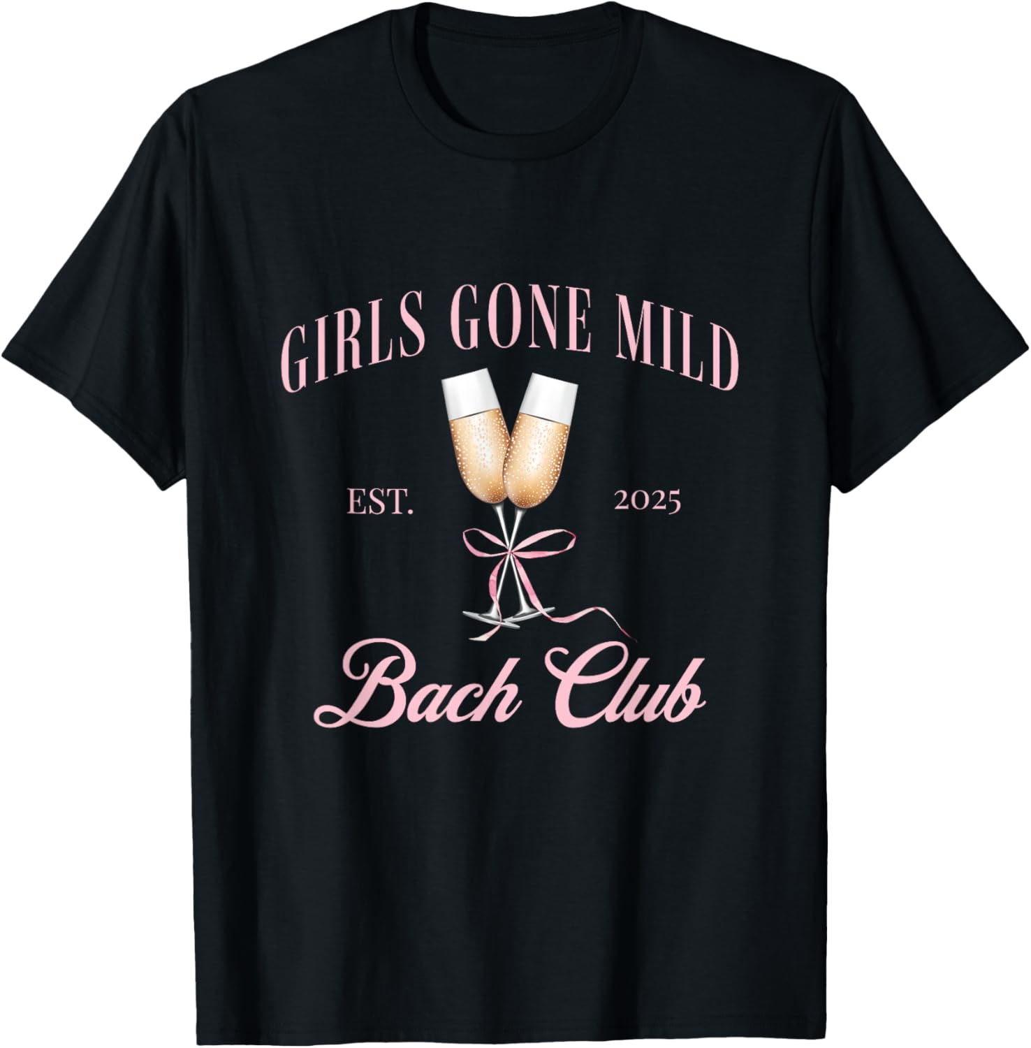 Girls Gone Mild Bachelorette Spa Slumber Party T-Shirt for Fun Celebrations - 4