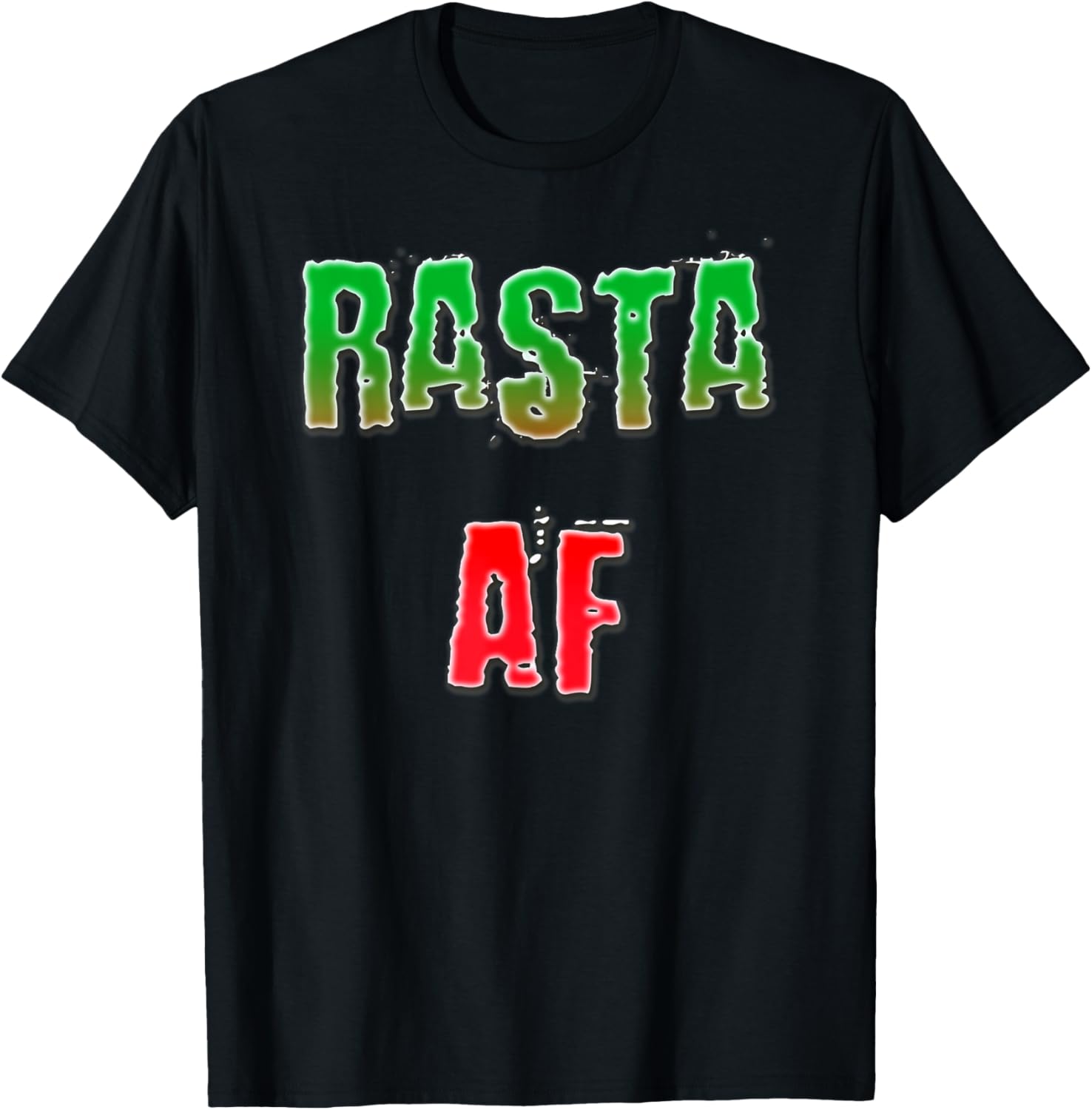 Rasta AF 3D T-Shirt for Unique Style in Clothing and Accessories - 7