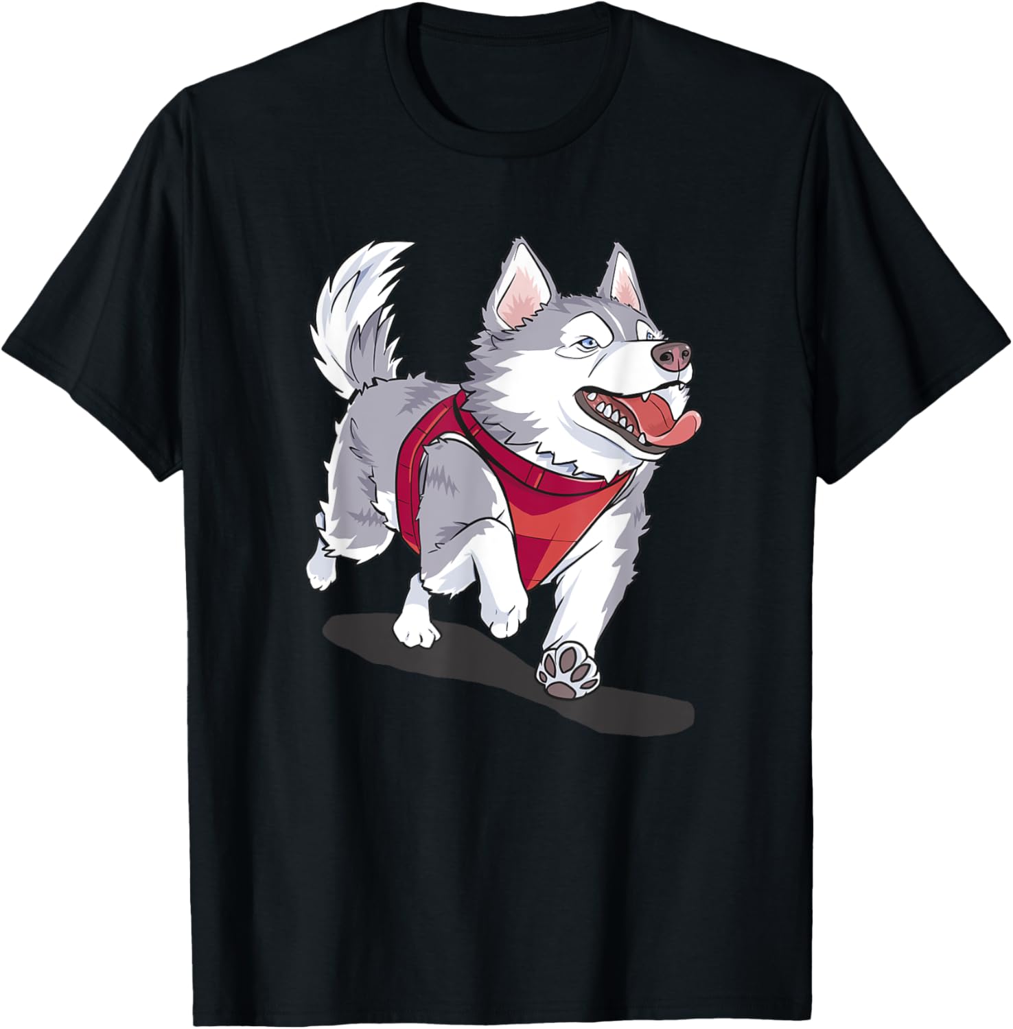 Iditarod Race Siberian Husky Mushing T-Shirt for Dog Lovers - 2