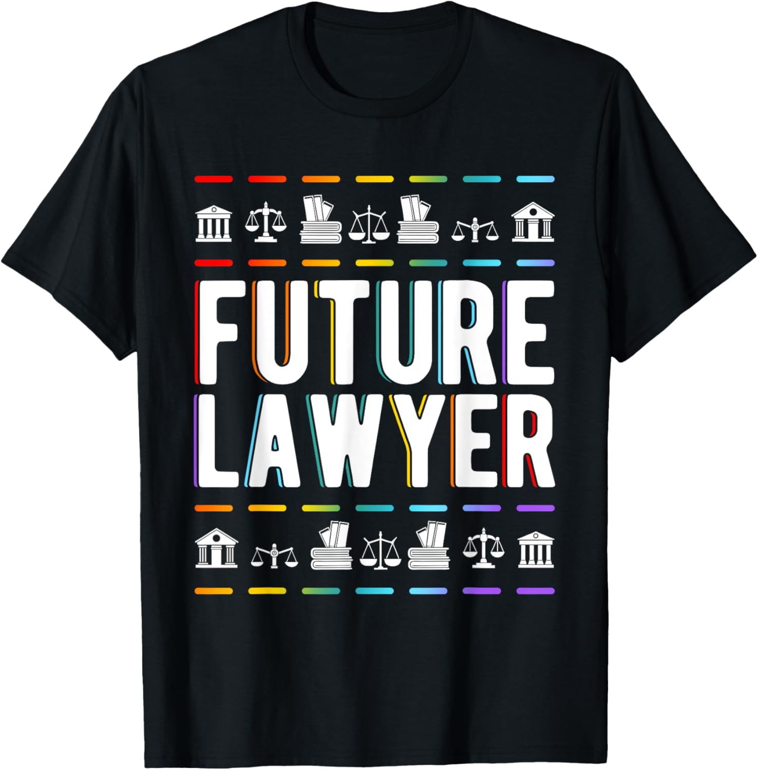 Future Lawyer T-Shirt for Ambitious Students and Legal Professionals - 1