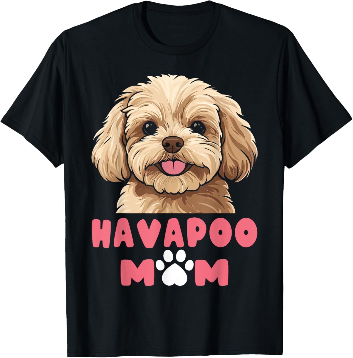 Havapoo Mom Dad T-Shirt for Dog Lovers - Cute Pet Lover Apparel for All - 8