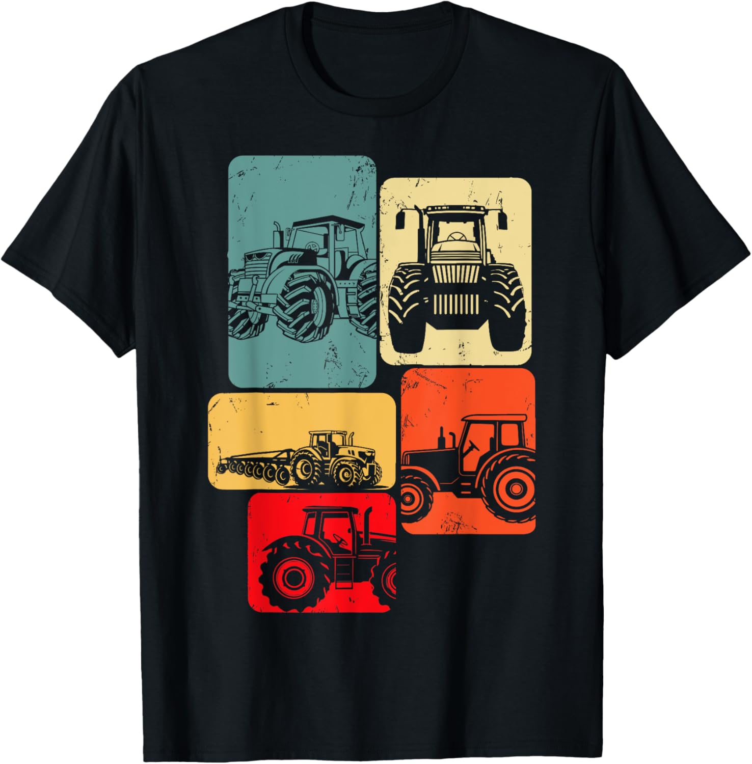 Tractors Farm Kids Boys T-Shirt Fun and Stylish Farming Apparel - 1