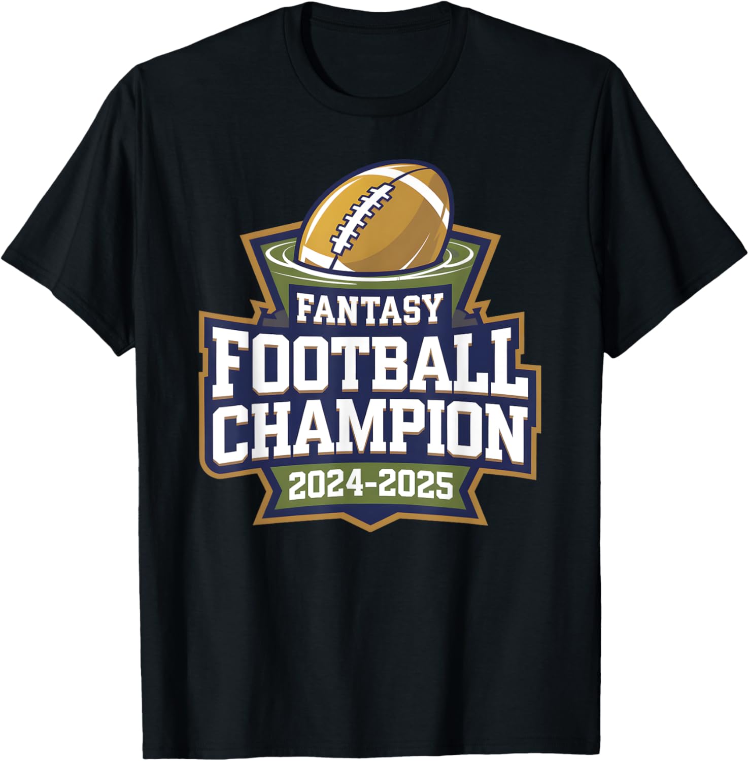 Fantasy Football Champion T-Shirt for Men and Boys 2024-2025 - 9