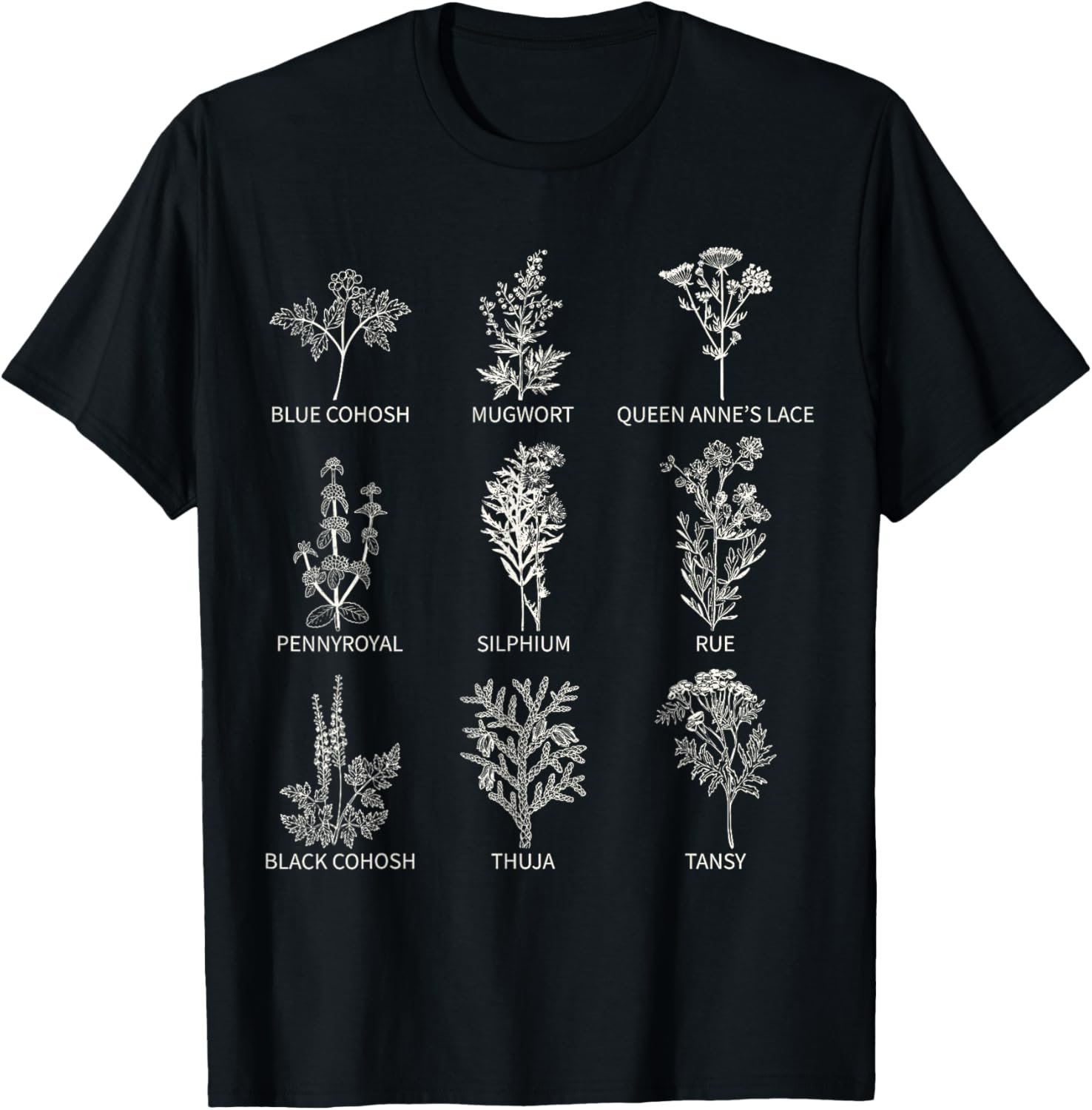 Vintage Botanical Wildflower T-Shirt for Feminist Empowerment Style - 12