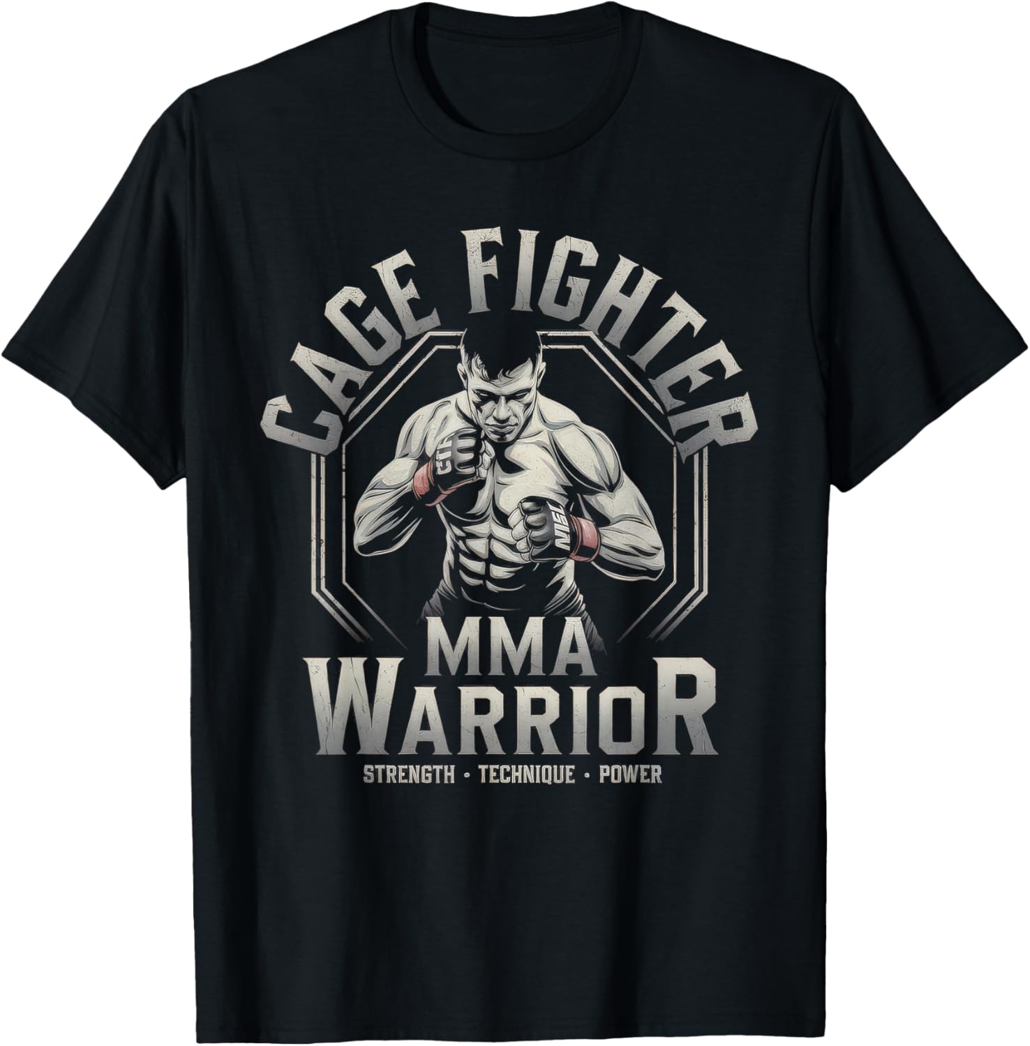 MMA T-Shirt for Men and Women - Stylish Mixed Martial Arts Fighter Gear - 25
