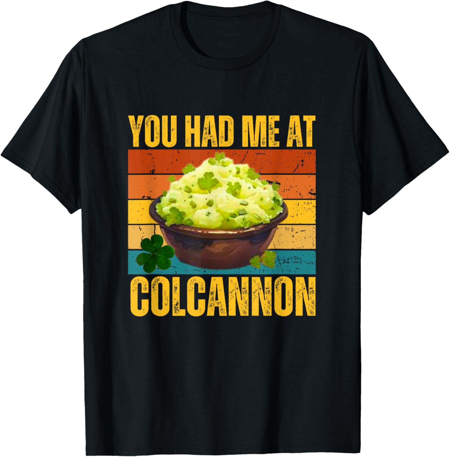 Funny Retro Colcannon T-Shirt for Irish Food Lovers - Unique Gift Idea - 10