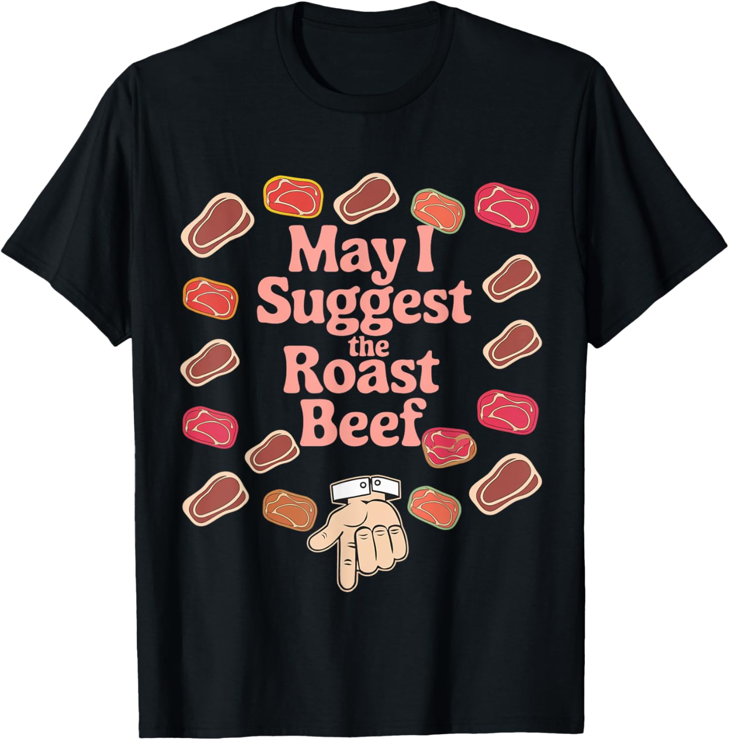 Funny Roast Beef Adult Humor T-Shirt for Casual Wear and Gifts - 3