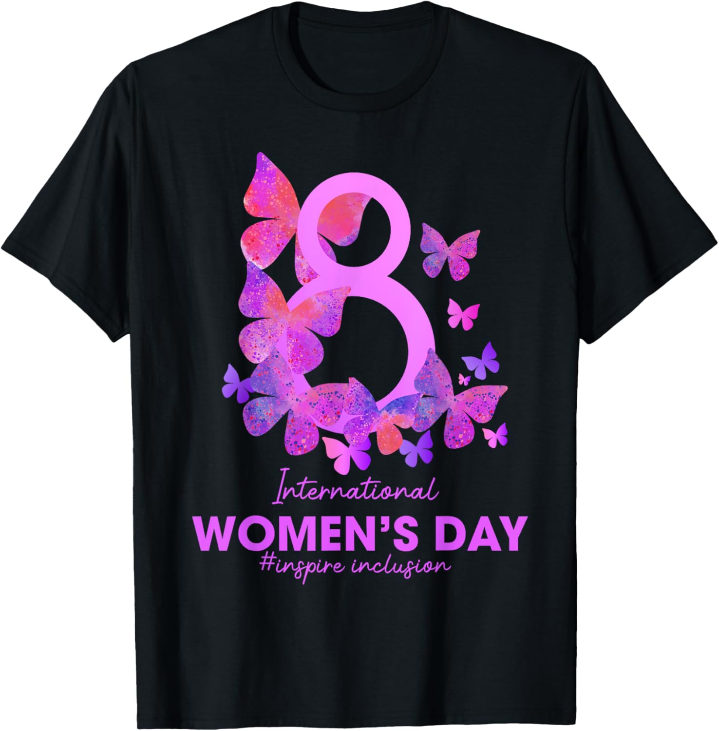 Inspire Inclusion Women’s Day 2025 T-Shirt - Celebrate Women’s Empowerment - 1