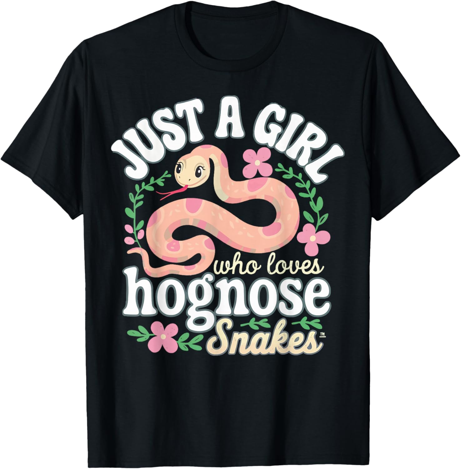 Just A Girl Who Loves Hognose Snakes Tee Shirt for Snake Lovers - 9