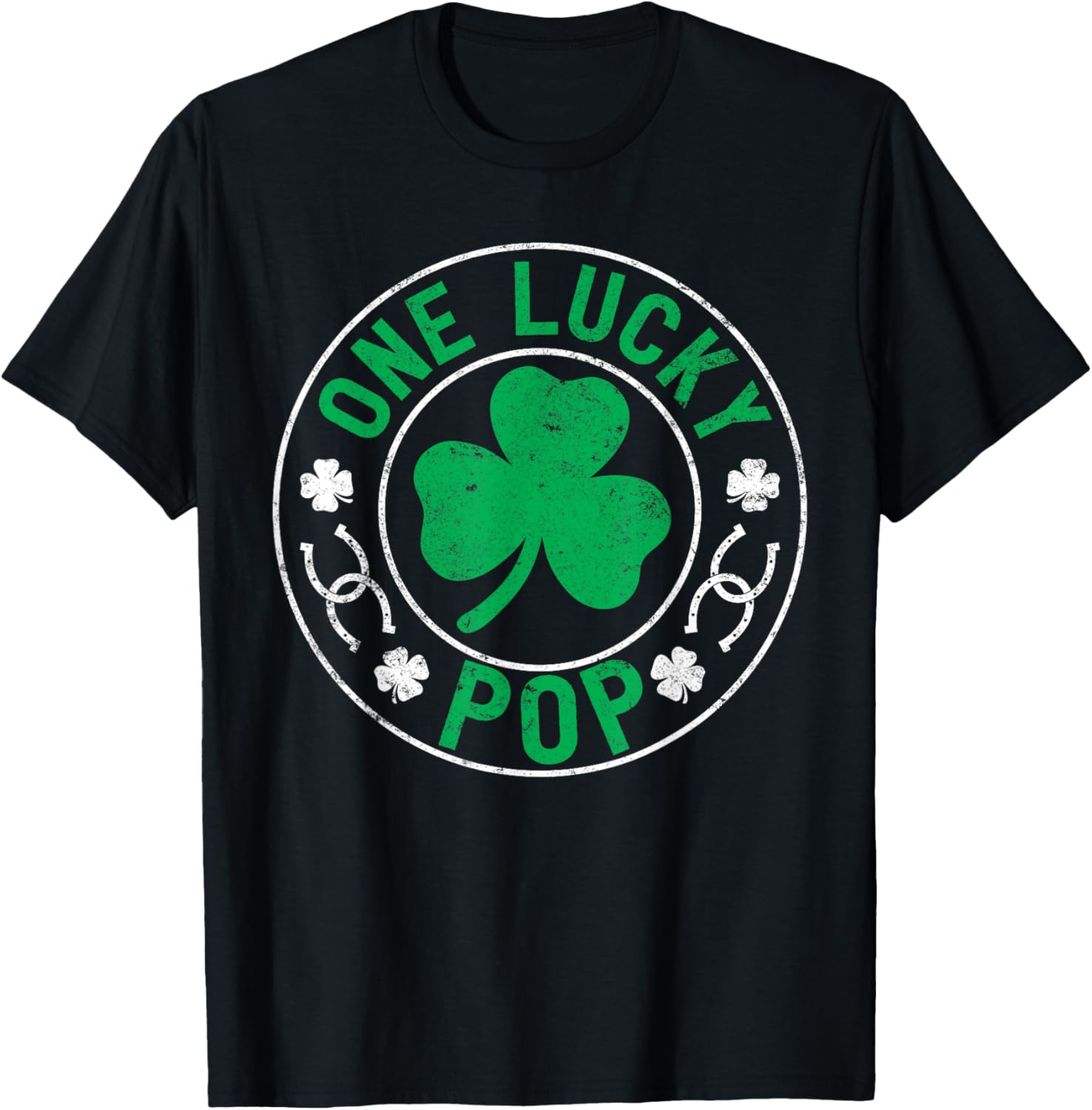 One Lucky Pop St Patrick's Day Shamrock T-Shirt for Festive Fun - 1