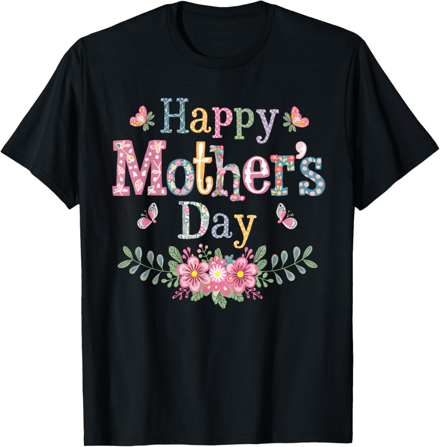 Cute Wildflowers T-Shirt for Mom and Grandma Happy Mother's Day 2025 - 17