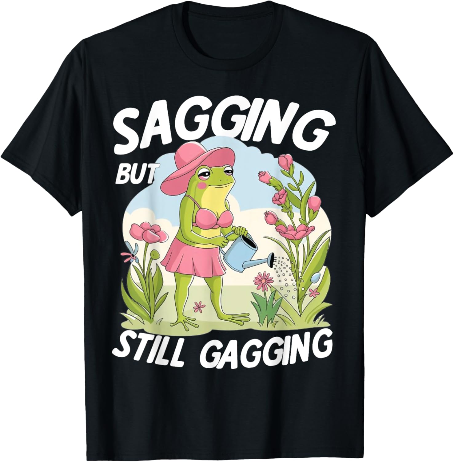 Funny Frog Meme T-Shirt for Gagging Humor Lovers - Stylish and Comfy Apparel - 14