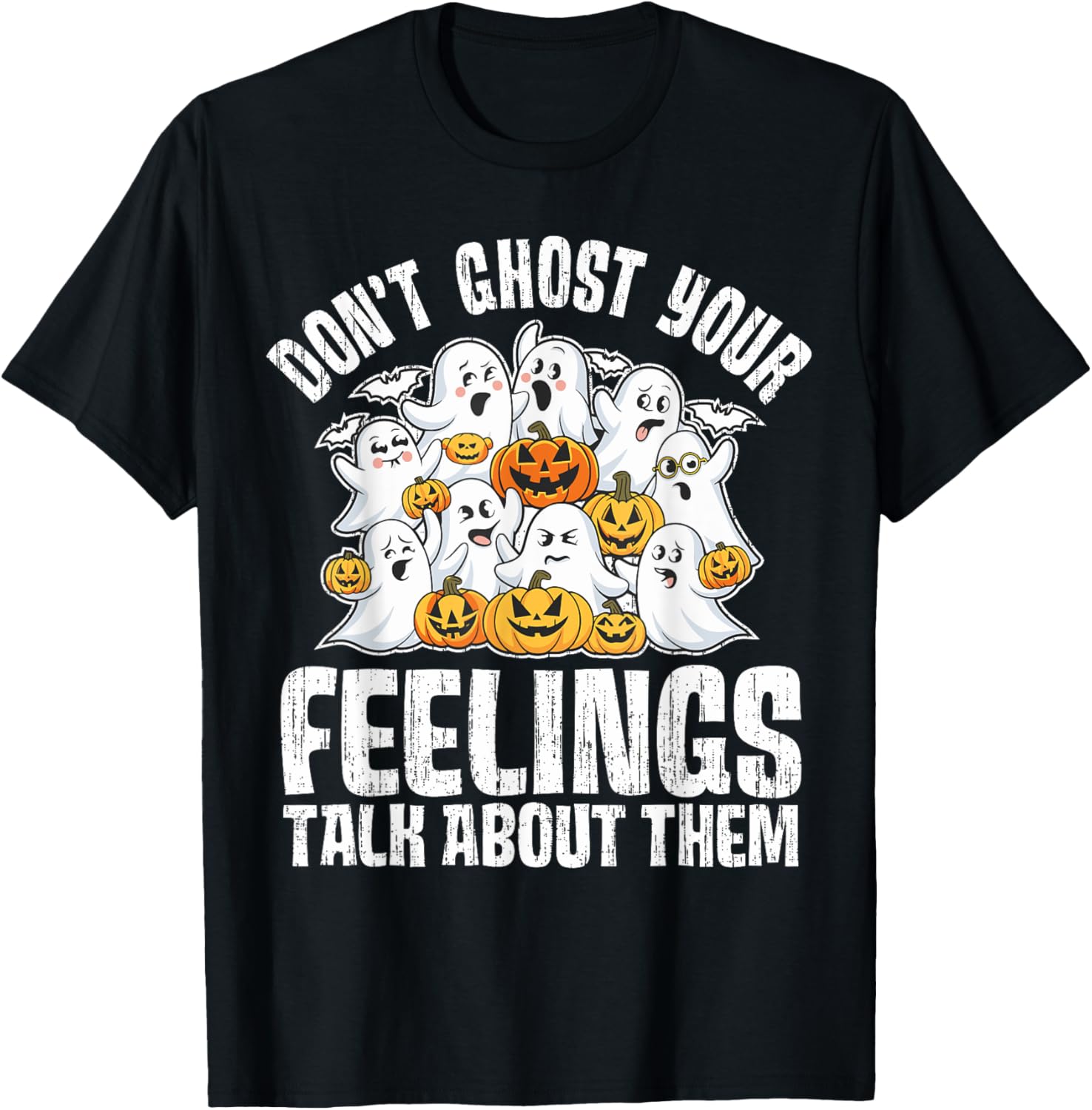 Talk About Your Feelings Mental Health T-Shirt for Positive Vibes - 10