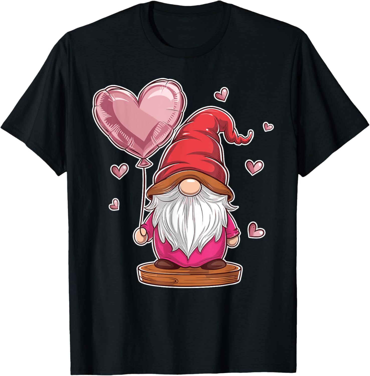 Gnome Valentine's Day Love Heart Kids T-Shirt for Fun and Style - 20