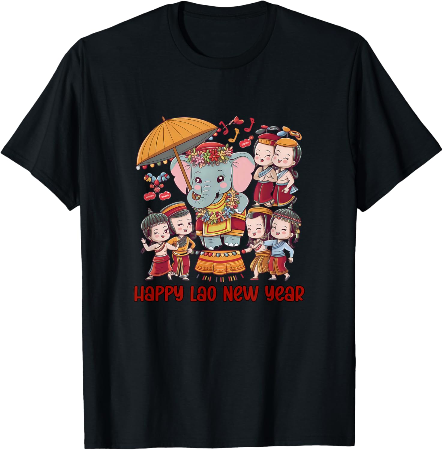 Happy Lao New Year T-Shirt | Celebrate Pi Mai Lao with Style - 4