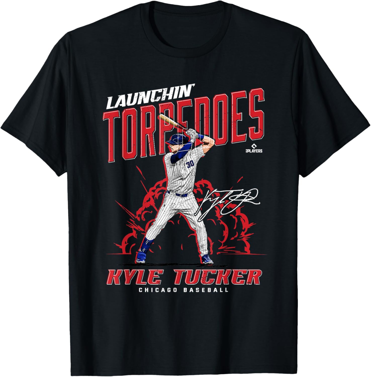 Kyle Tucker Launchin' Torpedoes Chicago Baseball MLB T-Shirt for Fans - 4