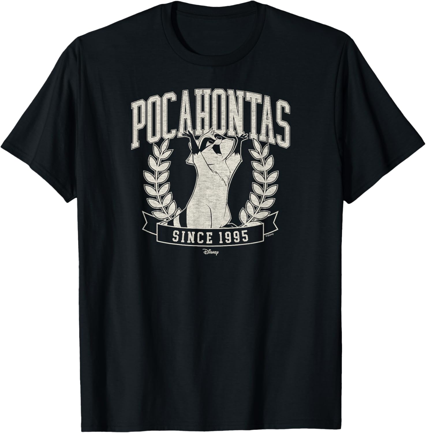 Disney Princess Pocahontas Collegiate T-Shirt for Stylish Fans - 6