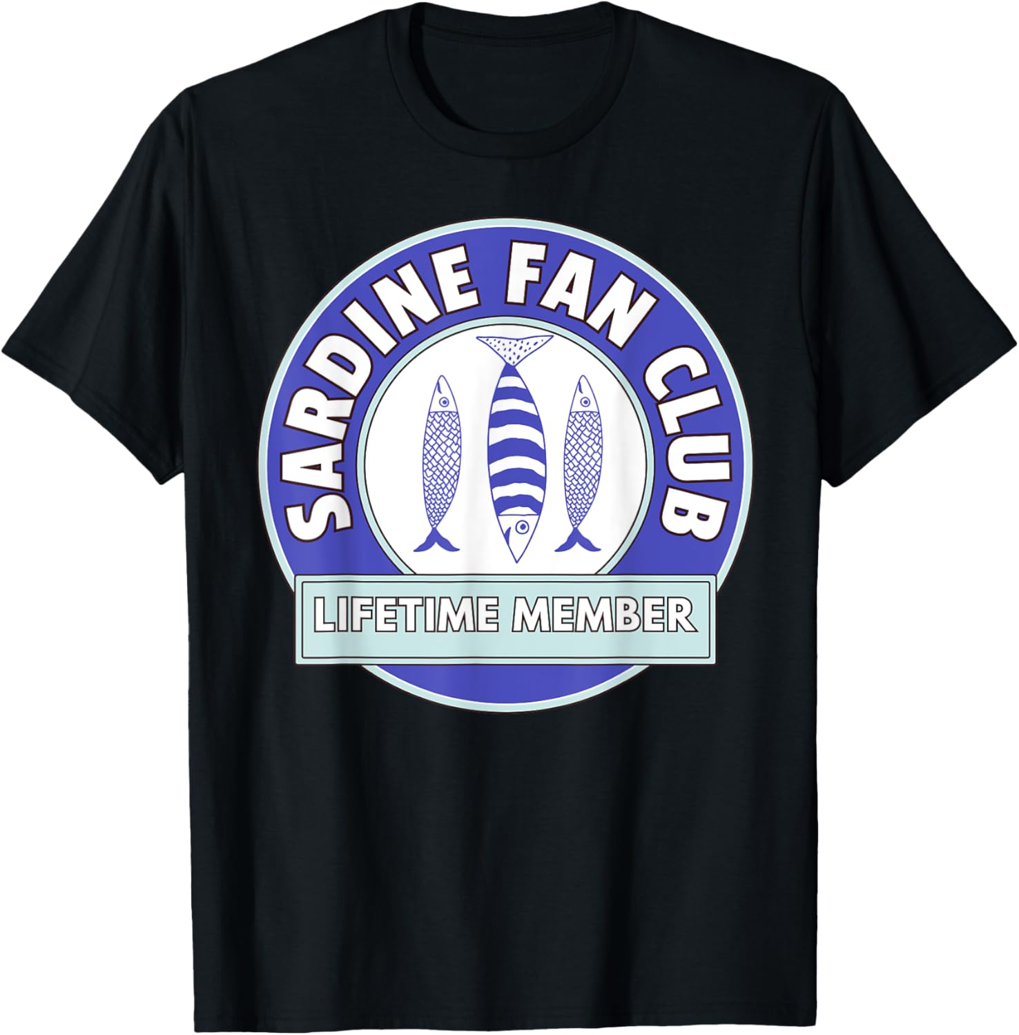 Cute Sardine Graphic T-Shirt for Foodies and Fish Lovers - 5