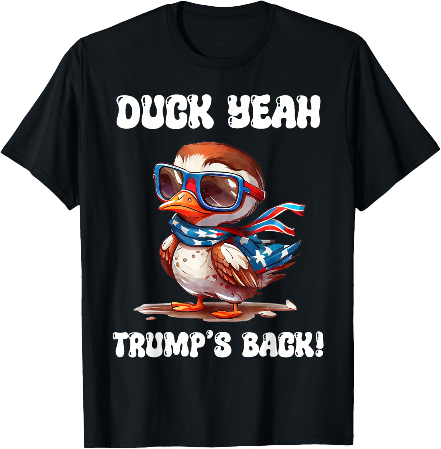 Duck Yeah Trump Is Back T-Shirt for 47th President Fans - 2