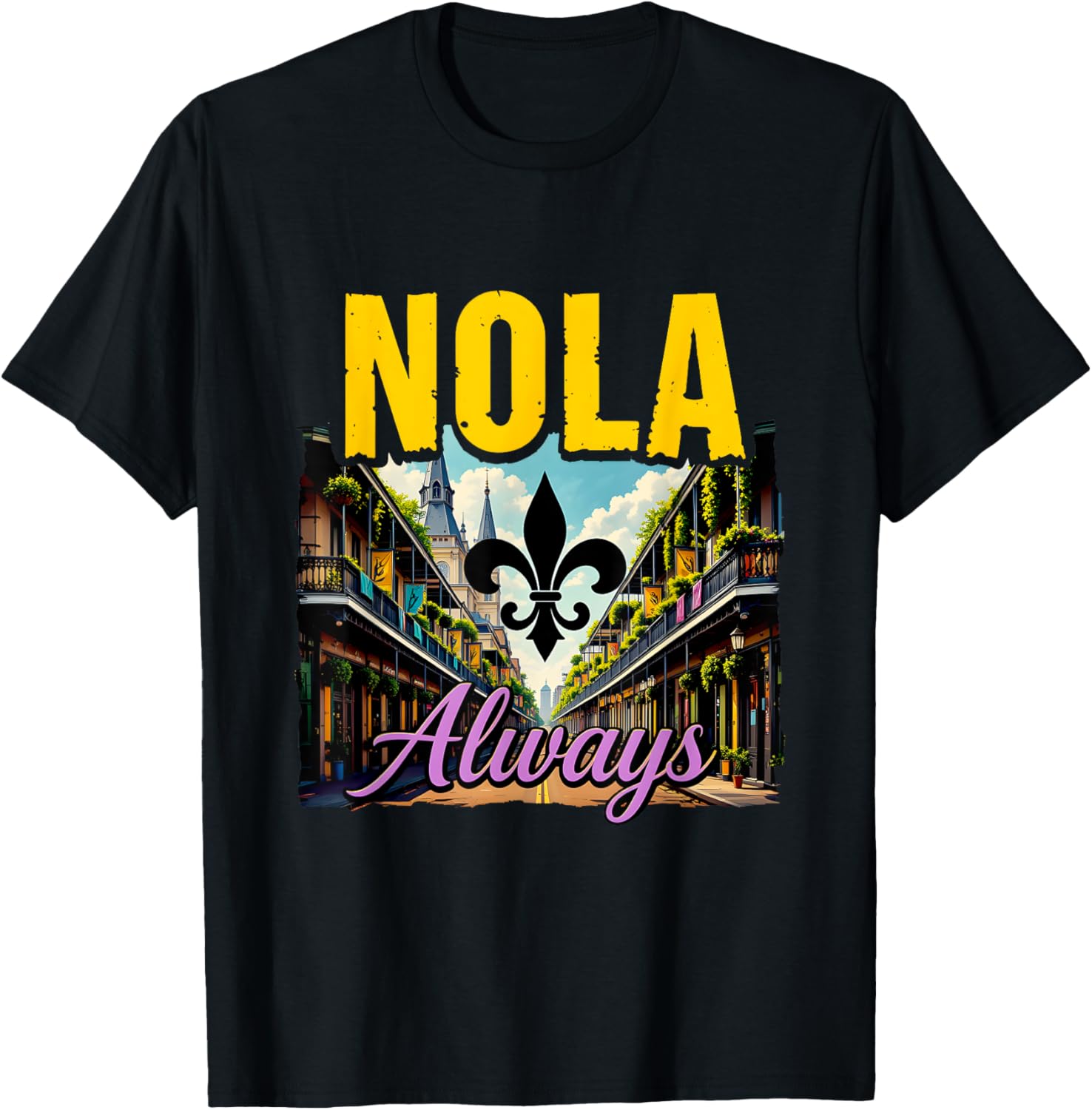 NOLA Never Forget New Orleans Support T-Shirt for Proud Locals - 19