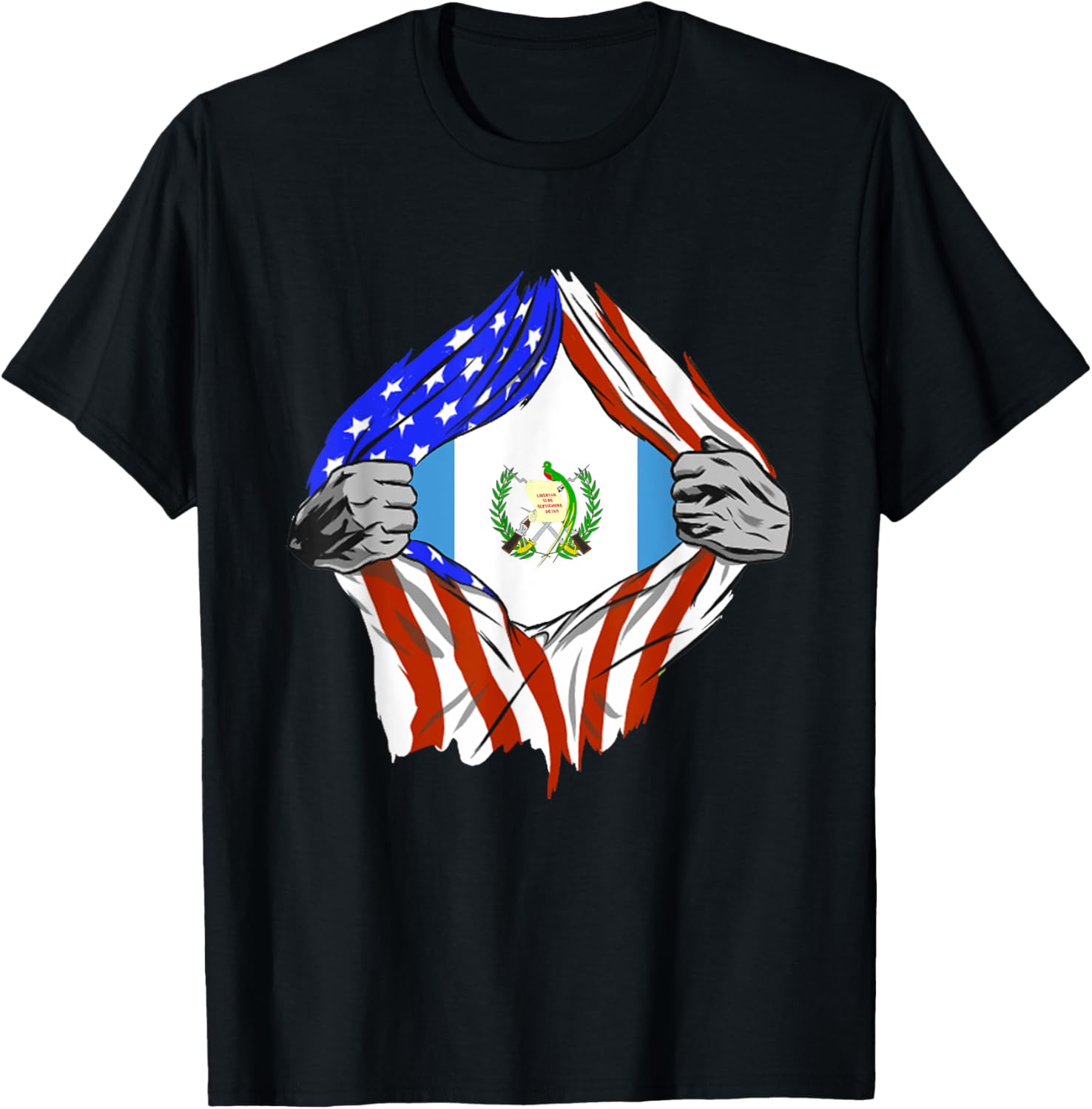 Guatemala Flag T-Shirt for Proud Patriots | Stylish American Apparel - 7