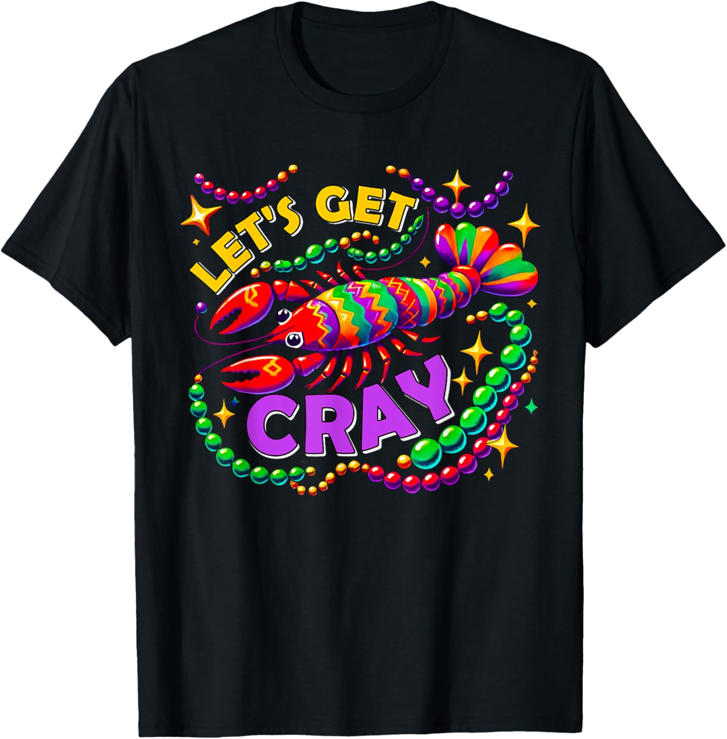 Mardi Gras Crawfish Party Tee Perfect for Carnival Celebrations - 3